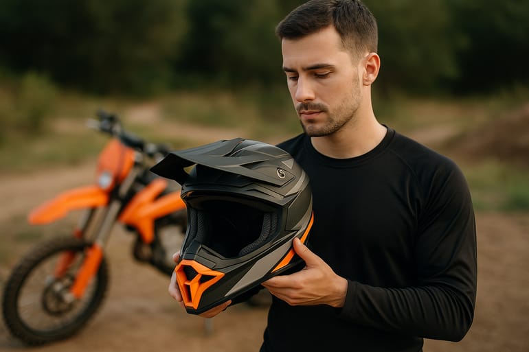 Como escolher capacete cross: tamanho, ajuste e peso