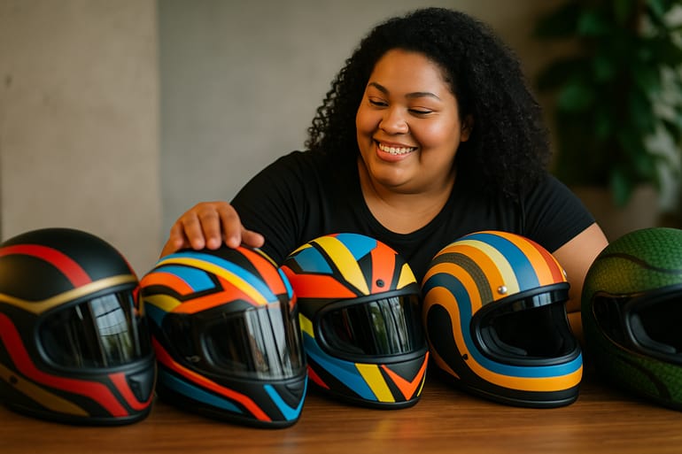 Guia de estilos de pintura de capacete: tendências 2026