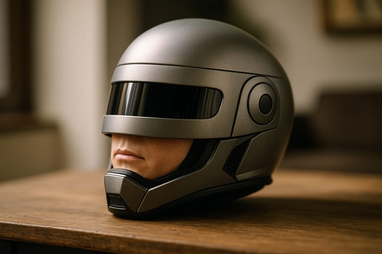 Guia de compra: capacetes genéricos estilo RoboCop