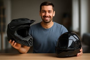 Capacete off-road vs estrada: diferenças e uso ideal