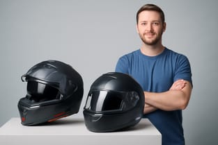 Capacete Modular vs Integral: prós e contras