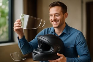 Viseiras e Pinlock: escolha certa e sem embaço