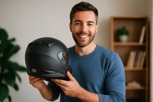 Capacete integral: características, selos e uso ideal