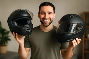 Capacete integral: características e certificações