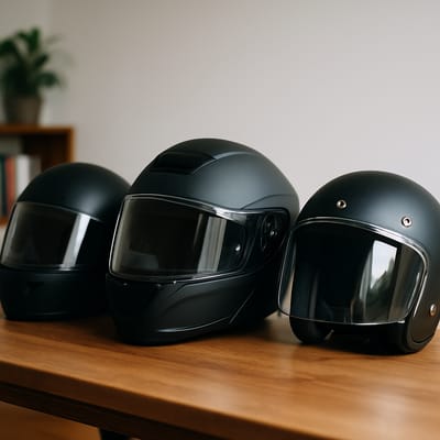 Confuso com os tipos de capacete? Comece aqui