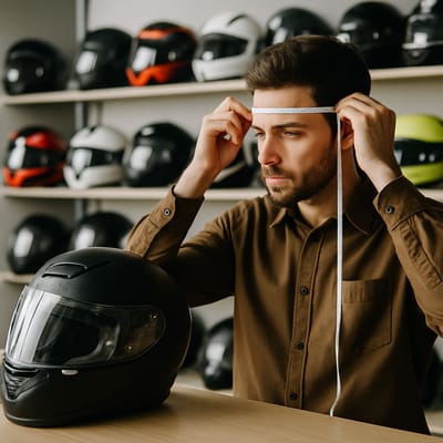 Como escolher o tamanho do capacete correto?