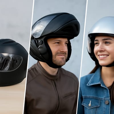 Quando escolher um capacete integral, modular ou aberto?