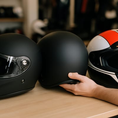 Normas de segurança: ECE 22.06, 22.05 e DOT