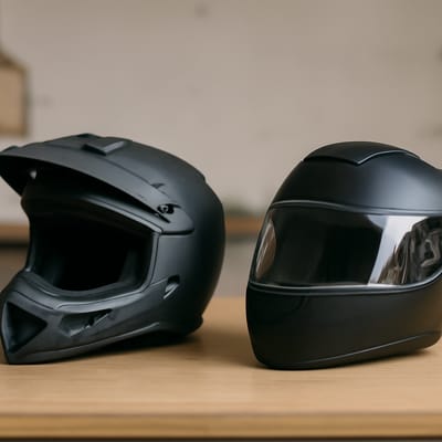 Capacete off-road vs capacete de estrada: diferenças práticas
