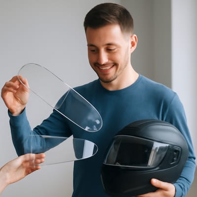 Como escolher a viseira certa para o seu uso diário?