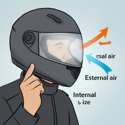 O que faz um visor embaçar e como isso afeta a pilotagem?