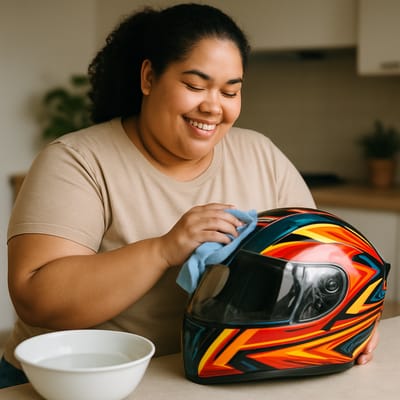 Manutenção e durabilidade: cuide da pintura do capacete