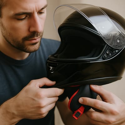 Ajuste confortável: bochecheiras, forro e fecho