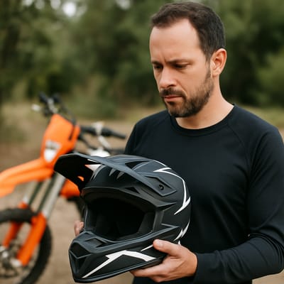 O básico para acertar na escolha do capacete cross