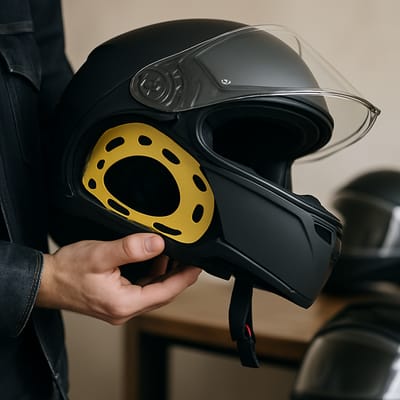 Como o MIPS reduz a rotação da cabeça?