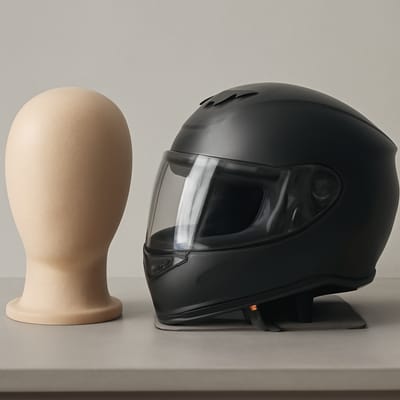 Como saber se o capacete ficou firme no lugar certo?