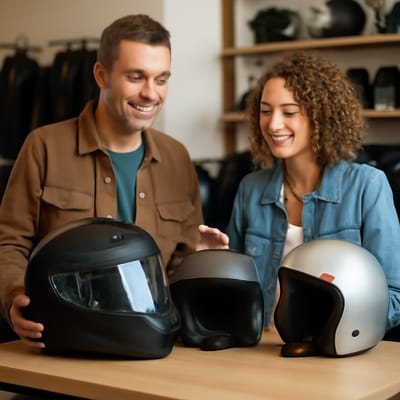 Qual tipo de capacete combina com seu estilo?