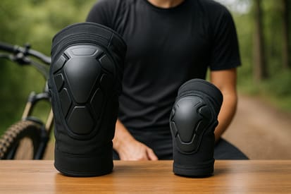 Guia de protetores de joelho vs cotovelo para ciclistas