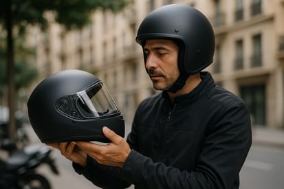 Como escolher capacete integral urbano: tamanho e conforto