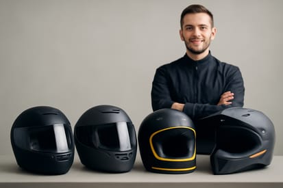Tipos de capacete: guia para escolher com segurança